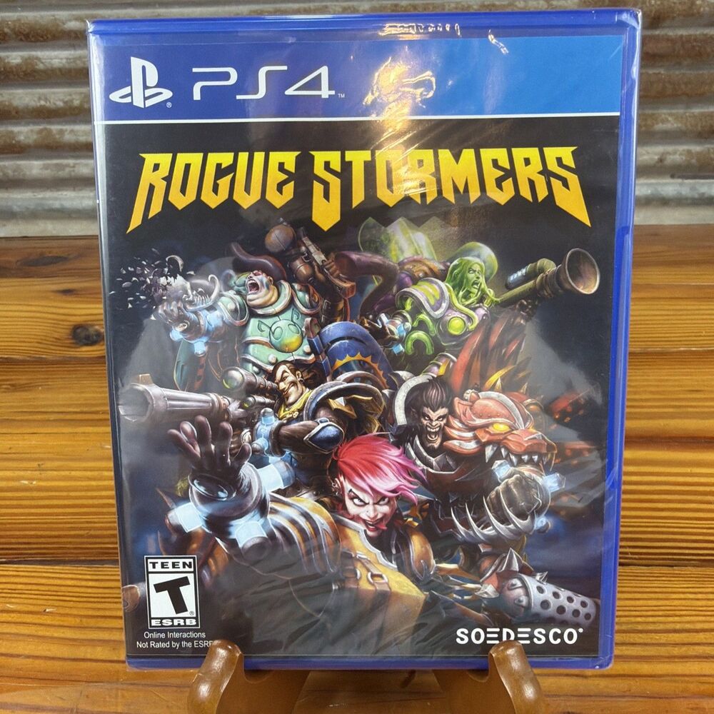Rogue Stormers (Sony PlayStation 4, 2014) Soedesco PS4 Shooter - New Sealed
